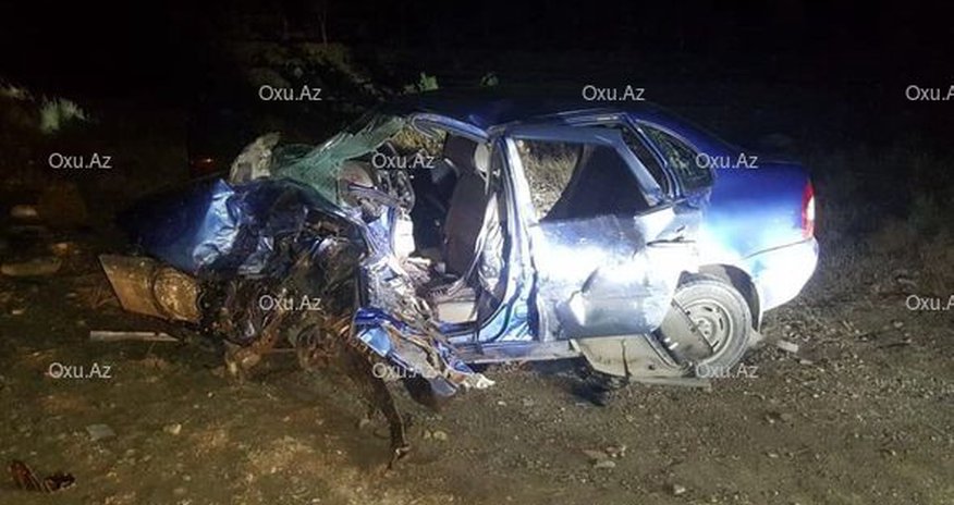 Bakı - Quba yolunda dəhşətli qəza – 5 nəfər həyatını itirdi - FOTOLAR Bakı - Quba yolunda dəhşətli qəza – 5 nəfər həyatını itirdi - FOTOLAR