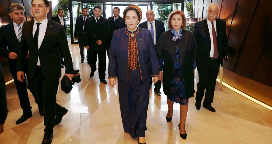 Türkmənistan Məclisinin Sədri Azərbaycana səfərə gəlib Türkmənistan Məclisinin Sədri Azərbaycana səfərə gəlib