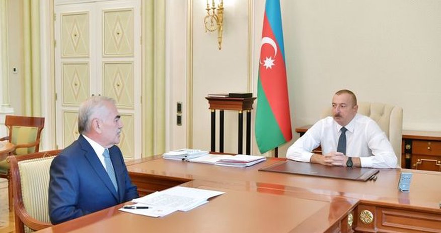 İlham Əliyev Vasif Talıbovu qəbul etdi - FOTO İlham Əliyev Vasif Talıbovu qəbul etdi - FOTO