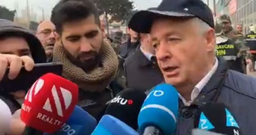 Nazir müavini: “EuroHome" Ticarət Mərkəzində yanğın - TAM MƏHDUDLAŞDIRILIB” Nazir müavini: “EuroHome" Ticarət Mərkəzində yanğın - TAM MƏHDUDLAŞDIRILIB”