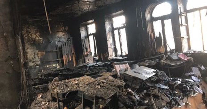 Kollecdəki yanğında ölənlərin sayı 16-ya çatdı Kollecdəki yanğında ölənlərin sayı 16-ya çatdı
