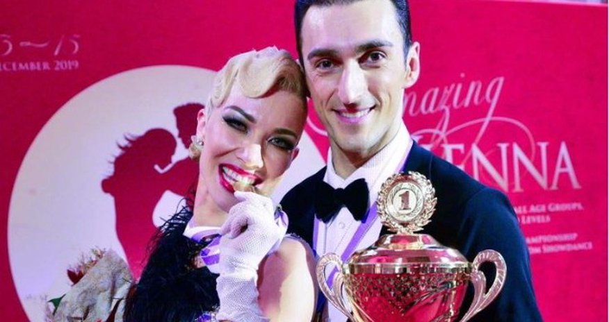 Azərbaycanlı cütlük dünya çempionatının qalibi oldu - Foto Azərbaycanlı cütlük dünya çempionatının qalibi oldu - Foto