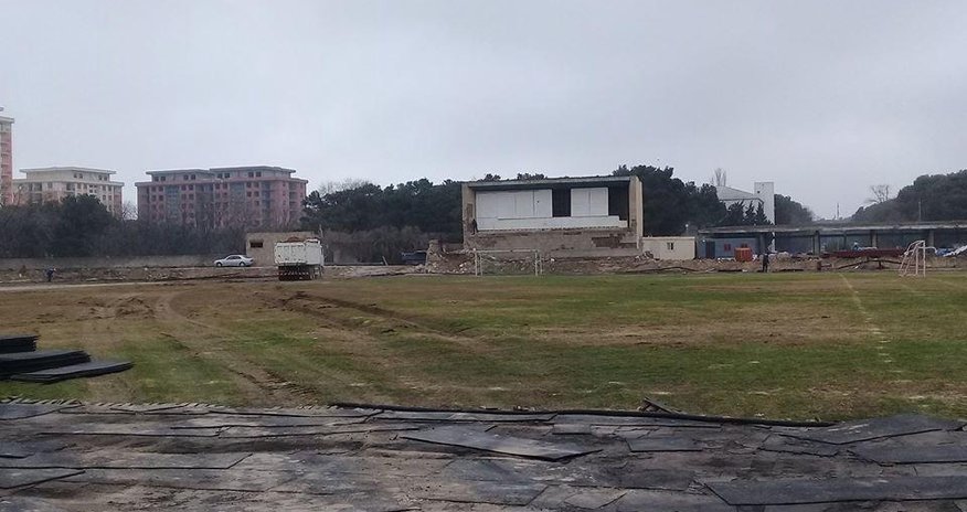 Mehdi Hüseynzadə stadionu təmirdən sonra belə olacaq - FOTO Mehdi Hüseynzadə stadionu təmirdən sonra belə olacaq - FOTO