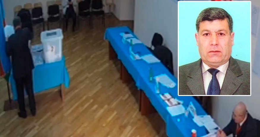 Seçki qutusuna topa bülleten atan ADP sədrinin müavini imiş - VİDEO Seçki qutusuna topa bülleten atan ADP sədrinin müavini imiş - VİDEO