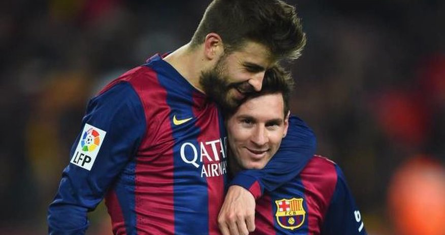 Lionel Messi və Jerar Pike arasında dava düşdü Lionel Messi və Jerar Pike arasında dava düşdü