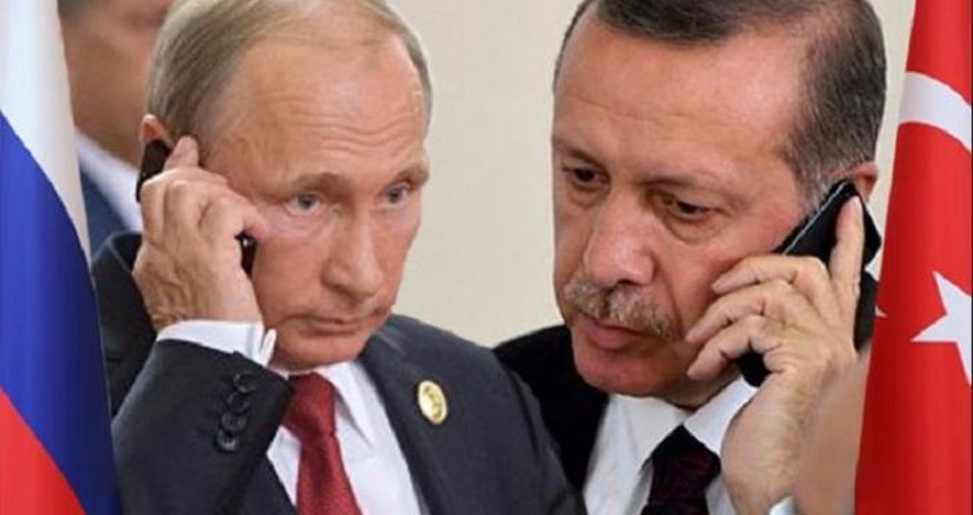 Ərdoğanla Putin arasında telefon danışığı olub Ərdoğanla Putin arasında telefon danışığı olub