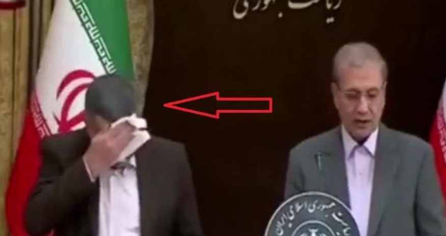 İranlı nazir müavinini koronavirus canlı yayımda bu hala saldı - ANBAAN VİDEO İranlı nazir müavinini koronavirus canlı yayımda bu hala saldı - ANBAAN VİDEO