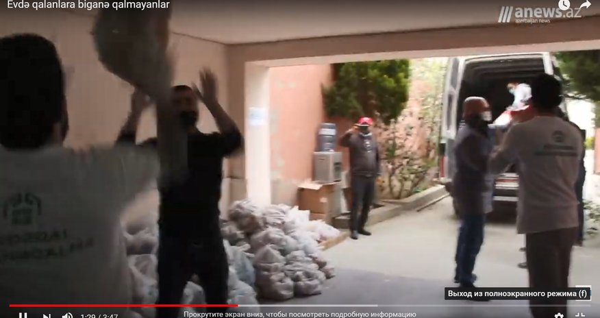 Gənc konüllülər imkansızlara yardım edir - VİDEO Gənc konüllülər imkansızlara yardım edir - VİDEO