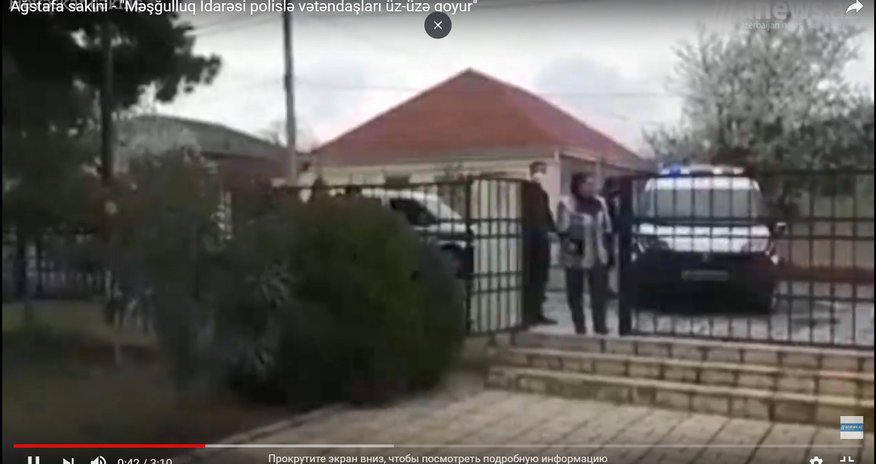 Ağstafa sakini - "Məşğulluq İdarəsi polislə vətəndaşları üz-üzə qoyur" - VİDEO Ağstafa sakini - "Məşğulluq İdarəsi polislə vətəndaşları üz-üzə qoyur" - VİDEO