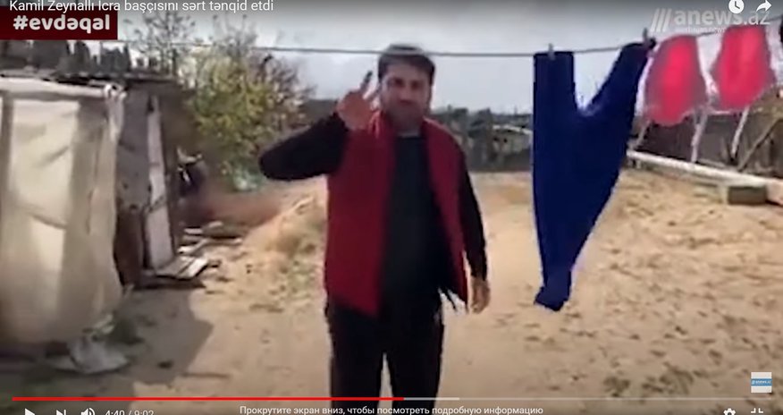 Kamil Zeynallı İcra başçısını sərt tənqid etdi - VİDEO Kamil Zeynallı İcra başçısını sərt tənqid etdi - VİDEO