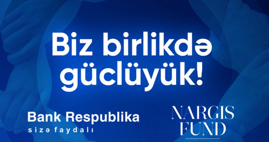 Bank Respublika “Nargis” Fondunun aztəminatlı ailələrə dəstək kampaniyasına qoşuldu! Bank Respublika “Nargis” Fondunun aztəminatlı ailələrə dəstək kampaniyasına qoşuldu!