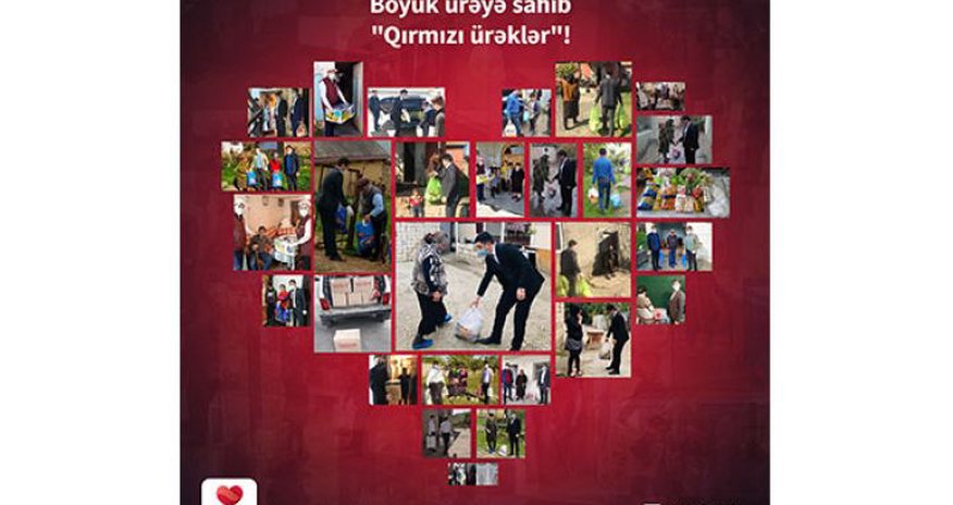 Böyük ürəyə sahib “Qırmızı ürəklər”! Böyük ürəyə sahib “Qırmızı ürəklər”!
