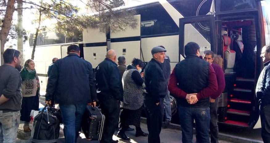 Gürcüstan daha 75 vətəndaşını Azərbaycandan təxliyə etdi Gürcüstan daha 75 vətəndaşını Azərbaycandan təxliyə etdi
