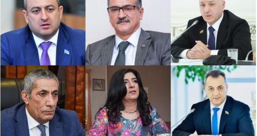 Parlamentin idmançı deputatları – SİYAHI Parlamentin idmançı deputatları – SİYAHI