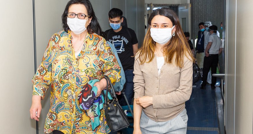 AZAL daha 144 ölkə vətəndaşını vətənə qaytardı AZAL daha 144 ölkə vətəndaşını vətənə qaytardı