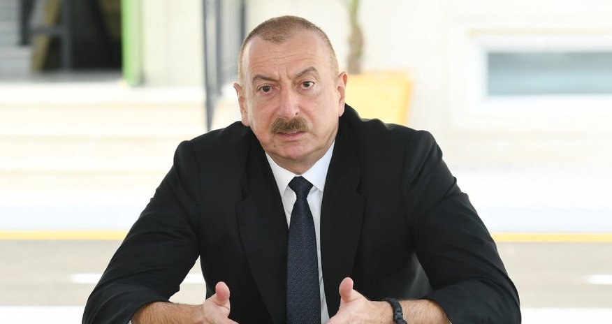 Ильхам Алиев об апрельских боях Ильхам Алиев об апрельских боях