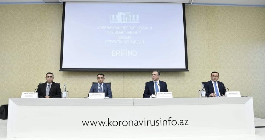 Operativ Qərargah brifinq keçirir - CANLI YAYIM Operativ Qərargah brifinq keçirir - CANLI YAYIM