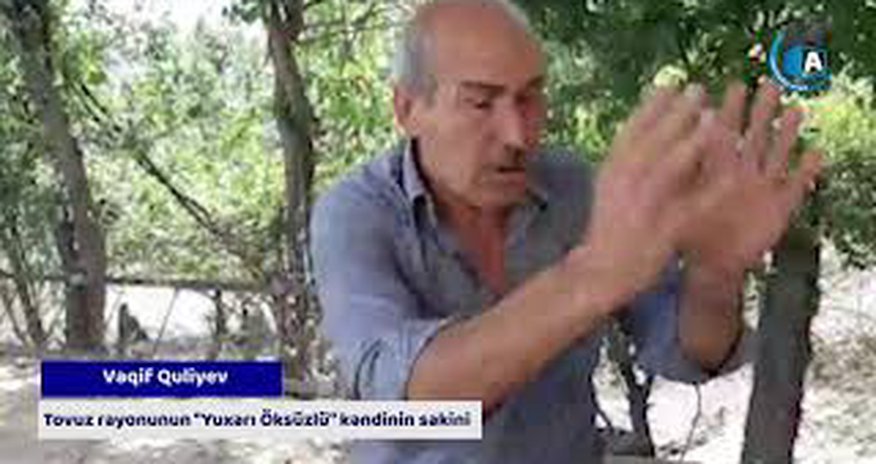 "Biz evimizi qoyub gedən deyilik"... - VİDEO "Biz evimizi qoyub gedən deyilik"... - VİDEO