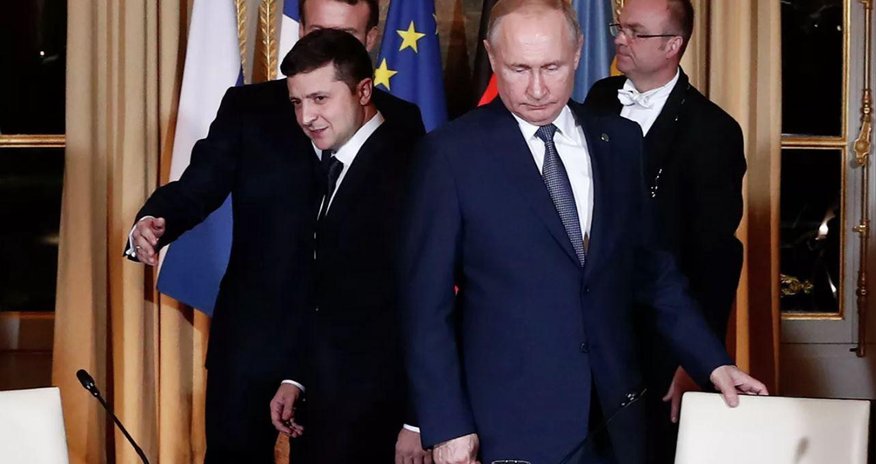 Путин и Зеленский провели телефонный разговор Путин и Зеленский провели телефонный разговор