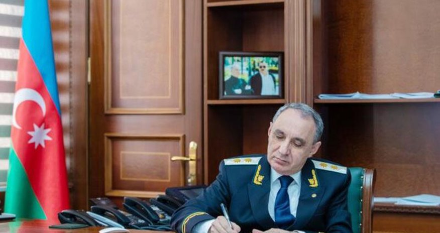 Baş prokuror Günay Səlimzadə ilə bağlı əmr imzaladı Baş prokuror Günay Səlimzadə ilə bağlı əmr imzaladı
