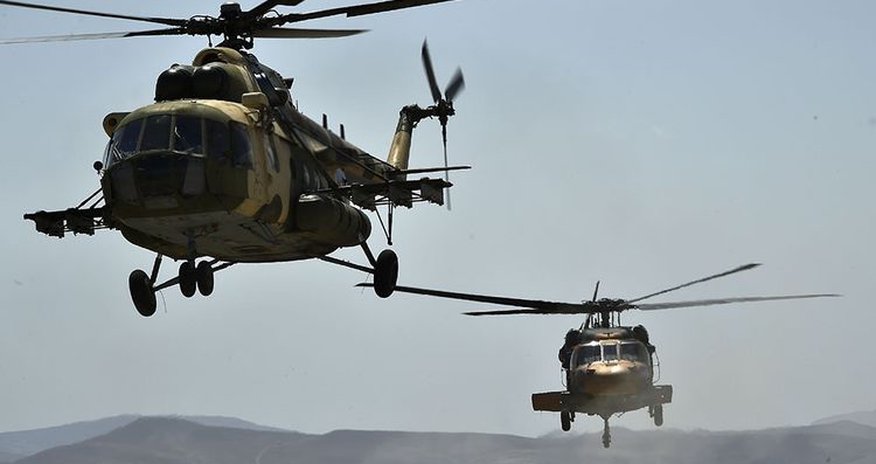 Azərbaycan və Türkiyə helikopterləri havaya qalxdı — VİDEO Azərbaycan və Türkiyə helikopterləri havaya qalxdı — VİDEO