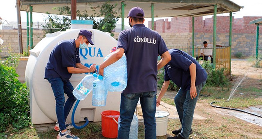 Neftçalada içməli su problemi aradan qaldırılır - FOTOLAR Neftçalada içməli su problemi aradan qaldırılır - FOTOLAR