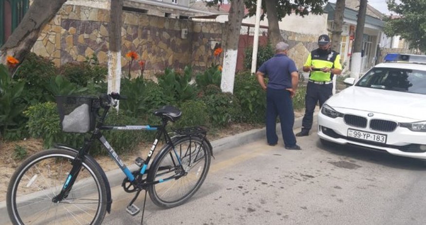 Daha 9 velosipedçi cərimələnib Daha 9 velosipedçi cərimələnib