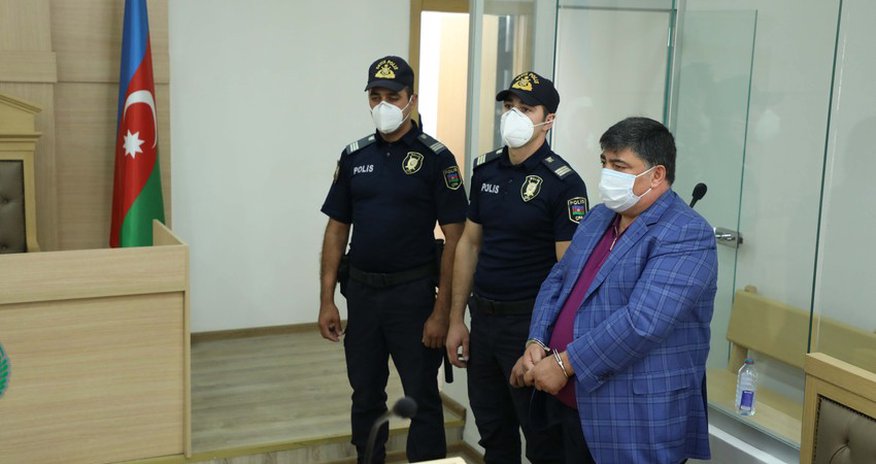 Ramiz Mehdiyevin kürəkəni belə həbs edildi Ramiz Mehdiyevin kürəkəni belə həbs edildi