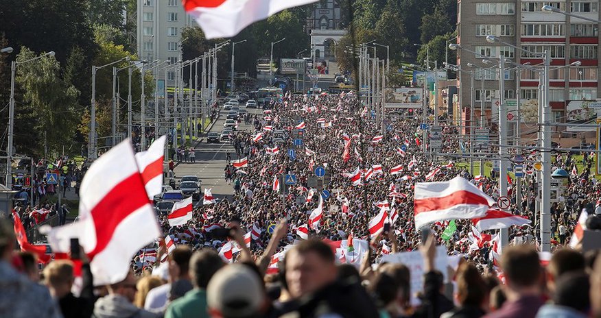 В Беларуси на акциях протеста задержали 774 человека В Беларуси на акциях протеста задержали 774 человека