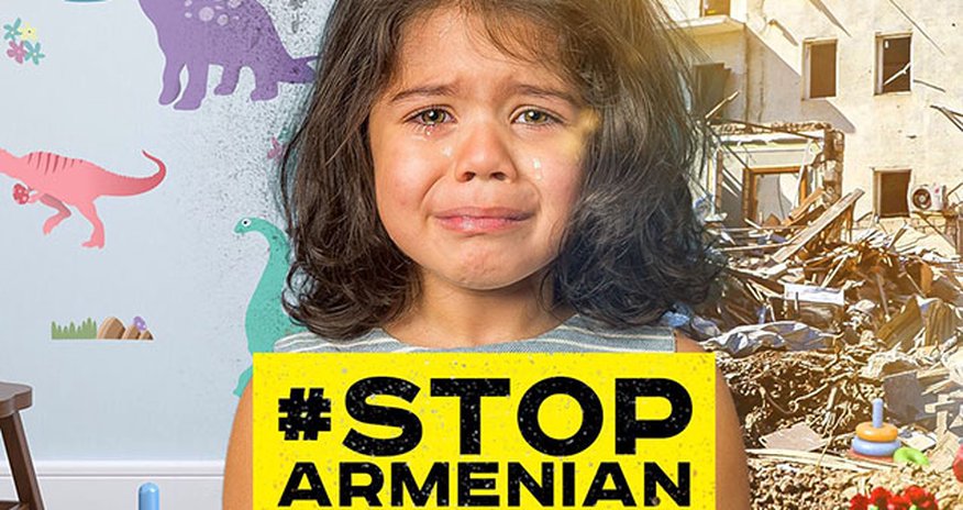 “Erməni terroruna dayan!” deyən Elanur “Erməni terroruna dayan!” deyən Elanur