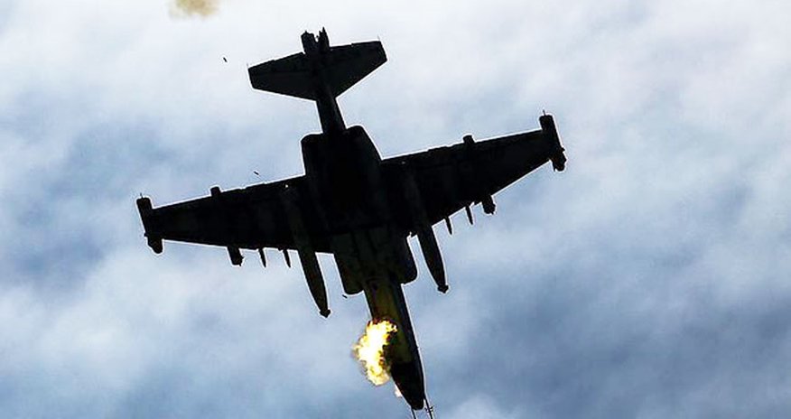 Ermənistanın növbəti Su-25 təyyarəsi vuruldu Ermənistanın növbəti Su-25 təyyarəsi vuruldu