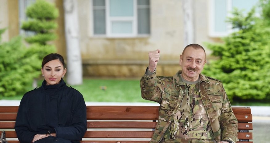 Президент и первая леди побывали в освобожденных от оккупации городах Физули и Джебраил Президент и первая леди побывали в освобожденных от оккупации городах Физули и Джебраил