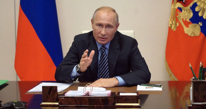 Putin Rusiyanı Qarabağla bağlı razılaşmanın əldə olunmasında vasitəçi adlandırdı Putin Rusiyanı Qarabağla bağlı razılaşmanın əldə olunmasında vasitəçi adlandırdı