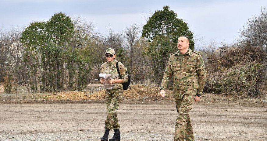 Ильхам Алиев и Мехрибан Алиева побывали в освобожденном от оккупации городе Агдам Ильхам Алиев и Мехрибан Алиева побывали в освобожденном от оккупации городе Агдам