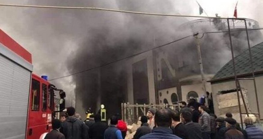 МЧС о пожаре в Баку МЧС о пожаре в Баку