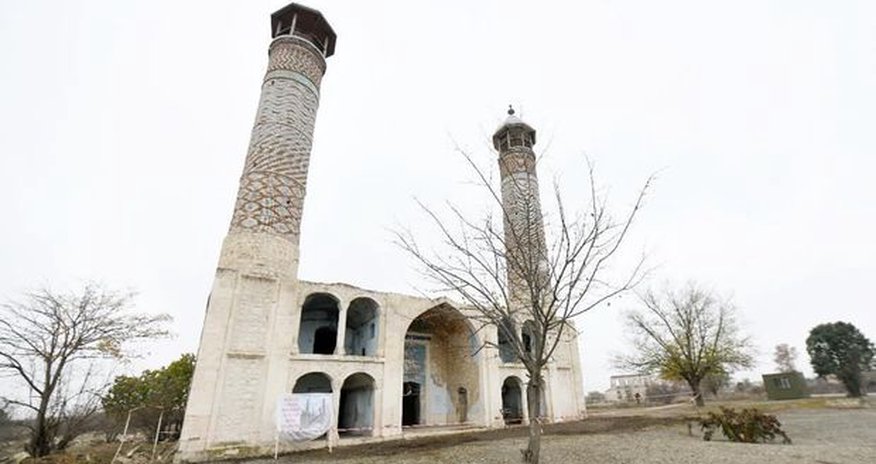 Heydər Əliyev Fondu işğaldan azad olunan ərazilərdə dini abidələrin bərpasına başlayıb - FOTO Heydər Əliyev Fondu işğaldan azad olunan ərazilərdə dini abidələrin bərpasına başlayıb - FOTO