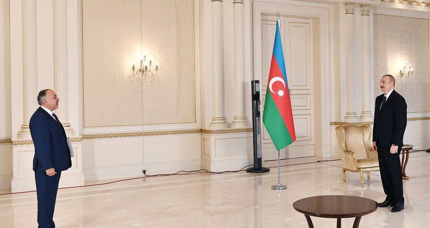Президент Ильхам Алиев принял верительные грамоты посла Афганистана Президент Ильхам Алиев принял верительные грамоты посла Афганистана