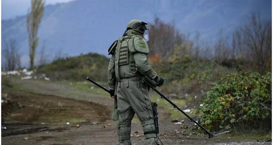 Xankəndinin şimal ətrafı minalardan təmizlənilib - Rusiya MN Xankəndinin şimal ətrafı minalardan təmizlənilib - Rusiya MN