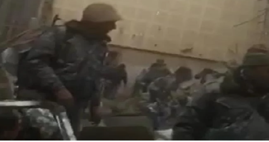 Arayik Harutyunyanın “andiçmə mərasimi” keçirdiyi bina belə dağıdılıb - VIDEO Arayik Harutyunyanın “andiçmə mərasimi” keçirdiyi bina belə dağıdılıb - VIDEO