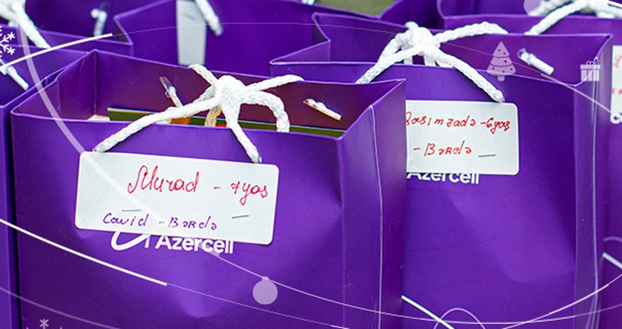“Azercell Könüllüləri” və dostları uşaqların hədiyyə arzusunu yerinə yetirdi “Azercell Könüllüləri” və dostları uşaqların hədiyyə arzusunu yerinə yetirdi