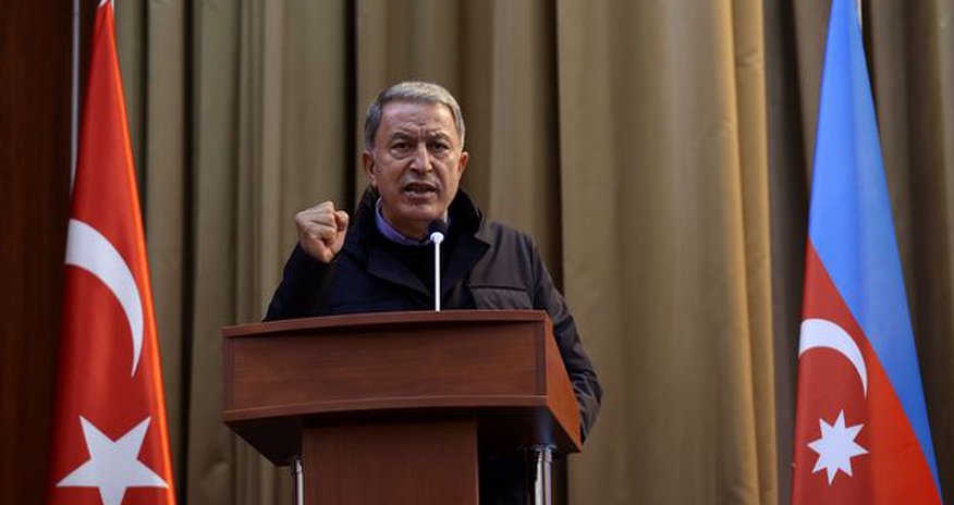 Hulusi Akar: “Azərbaycan-Türkiyə qardaşlığı əbədidir, sarsılmazdır” - FOTO Hulusi Akar: “Azərbaycan-Türkiyə qardaşlığı əbədidir, sarsılmazdır” - FOTO