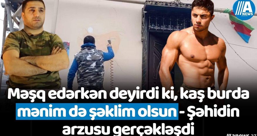 Şəhidin arzusu gerçəkləşdi- "Kaş burda mənim də..." Şəhidin arzusu gerçəkləşdi- "Kaş burda mənim də..."
