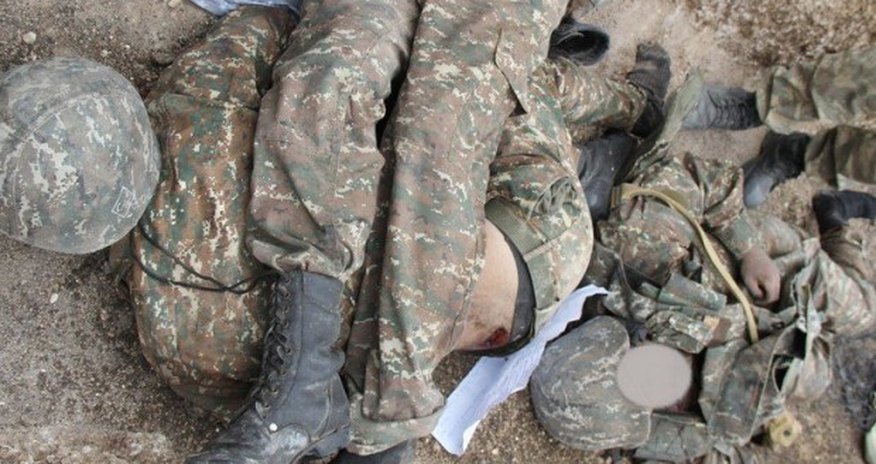 Daha 8 erməni hərbçisinin meyiti tapıldı Daha 8 erməni hərbçisinin meyiti tapıldı