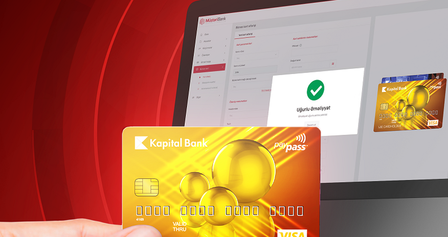 Карту предпринимателя и бизнес-карту Kapital Bank теперь можно заказать полностью онлайн Карту предпринимателя и бизнес-карту Kapital Bank теперь можно заказать полностью онлайн