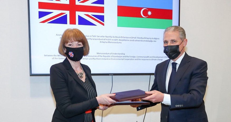 Азербайджан и Великобритания углубляют сотрудничество в области изменения климата Азербайджан и Великобритания углубляют сотрудничество в области изменения климата