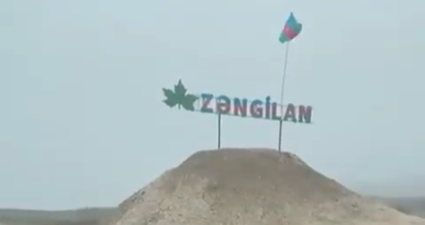 Mehriban Əliyeva Zəngilandan video paylaşdı Mehriban Əliyeva Zəngilandan video paylaşdı