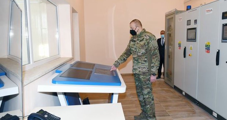 Prezident və Birinci vitse-prezident Güləbird SES-in açılışında - FOTO Prezident və Birinci vitse-prezident Güləbird SES-in açılışında - FOTO