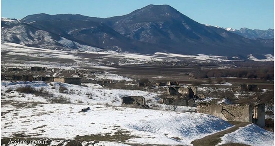 Ağdamın Xaçındərbətli kəndindən görüntülər Ağdamın Xaçındərbətli kəndindən görüntülər