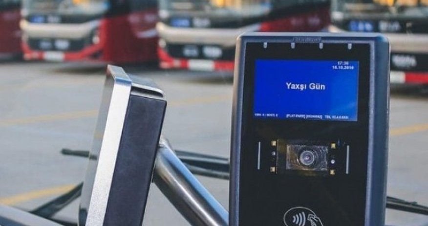 Bu marşrut xəttində gediş haqqı kartla ödəniləcək Bu marşrut xəttində gediş haqqı kartla ödəniləcək