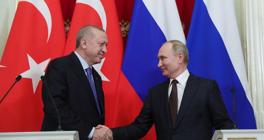 Эрдоган и Путин обсудили карабахский вопрос Эрдоган и Путин обсудили карабахский вопрос